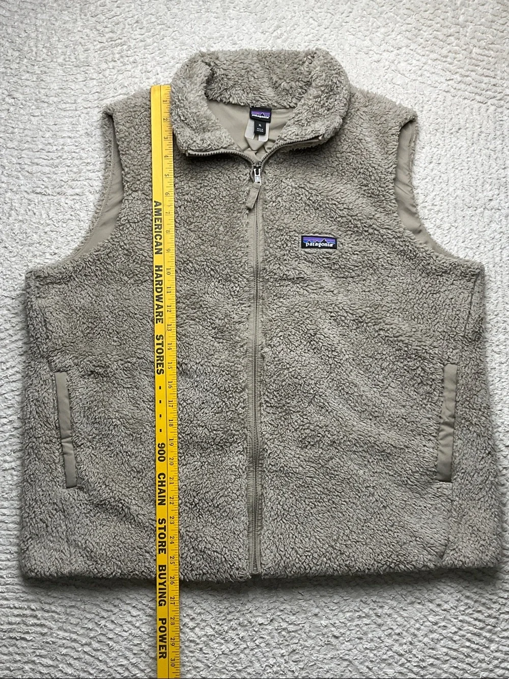 Patagonia Women's Los Gatos Fleece Vest Seabird Grey Size XL STY25217 FA24 - Picture 6 of 16